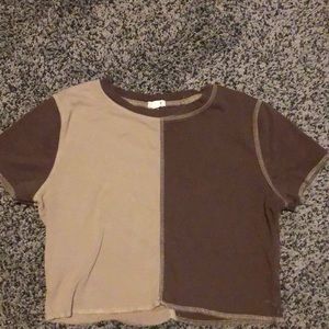 1 stitched multi coloured top from garage